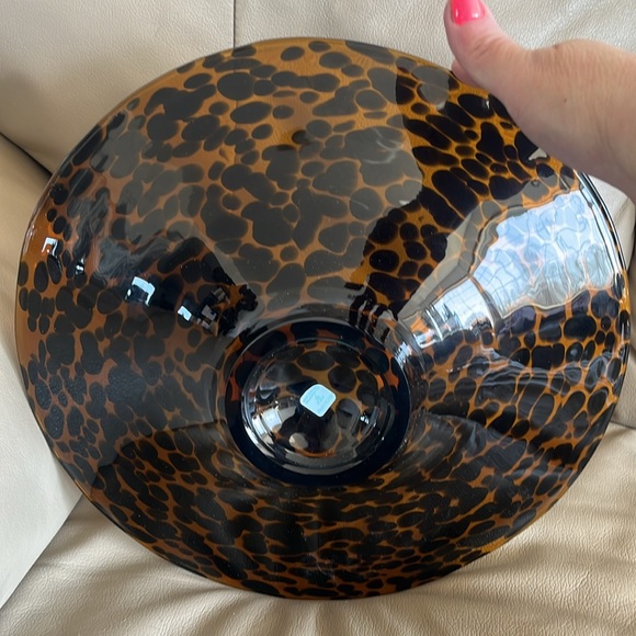 PartyLite Tortoise Shell decorative plate/bowl - Picture 2 of 4